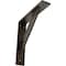 Ekena Millwork Traditional Steel Bracket, Antiqued Pale Gold 2"W x 10"D x 10"H BKTM02X10X10TRAPG - alternate 1